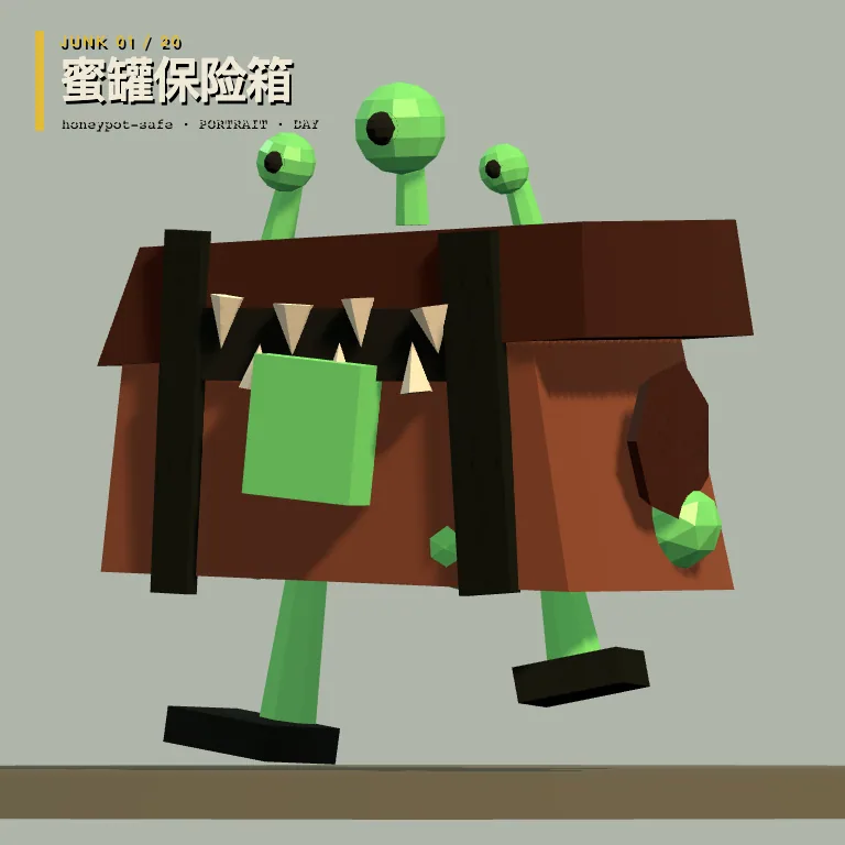 蜜罐保险箱 · 识别照